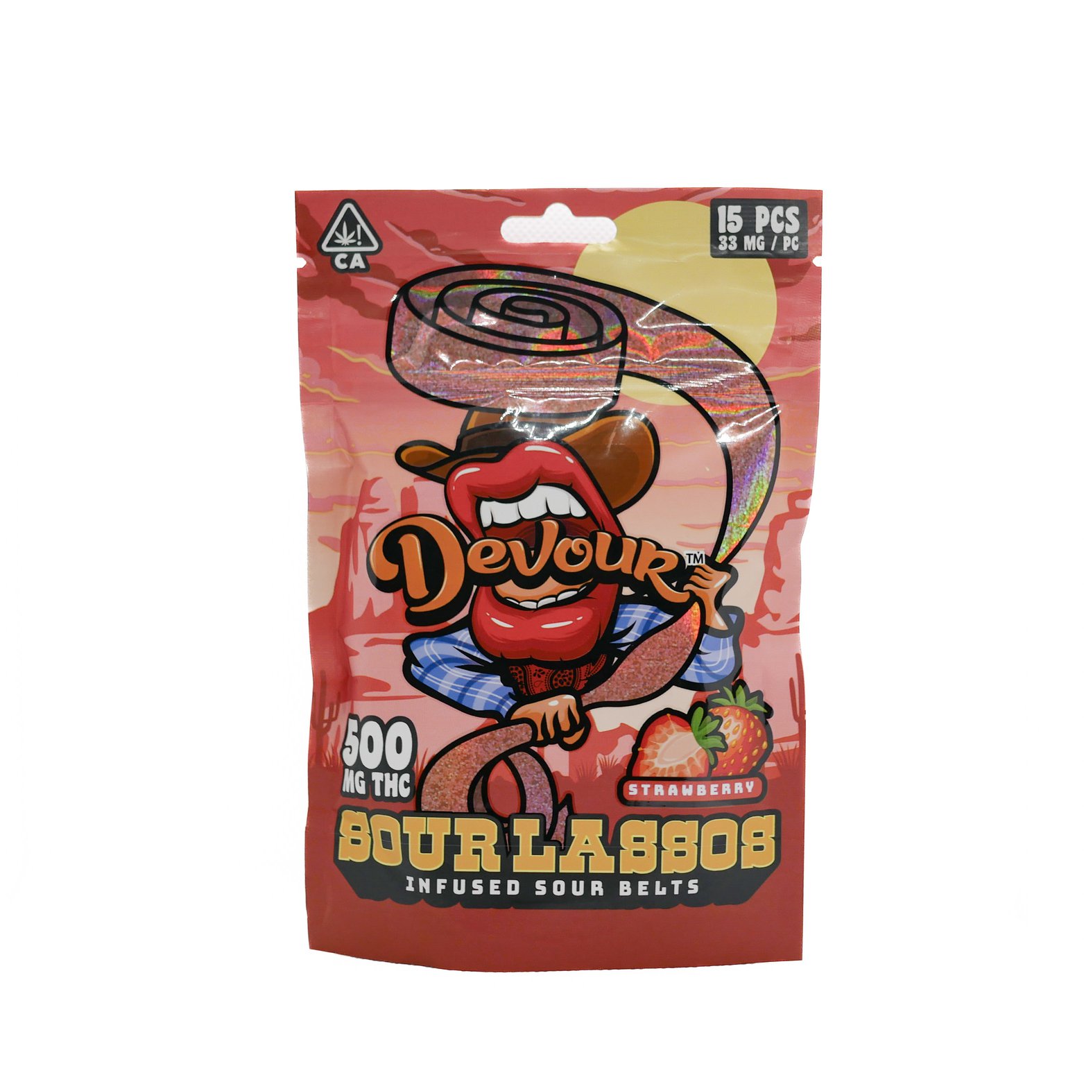 Devour: Sour Lassos 500MG