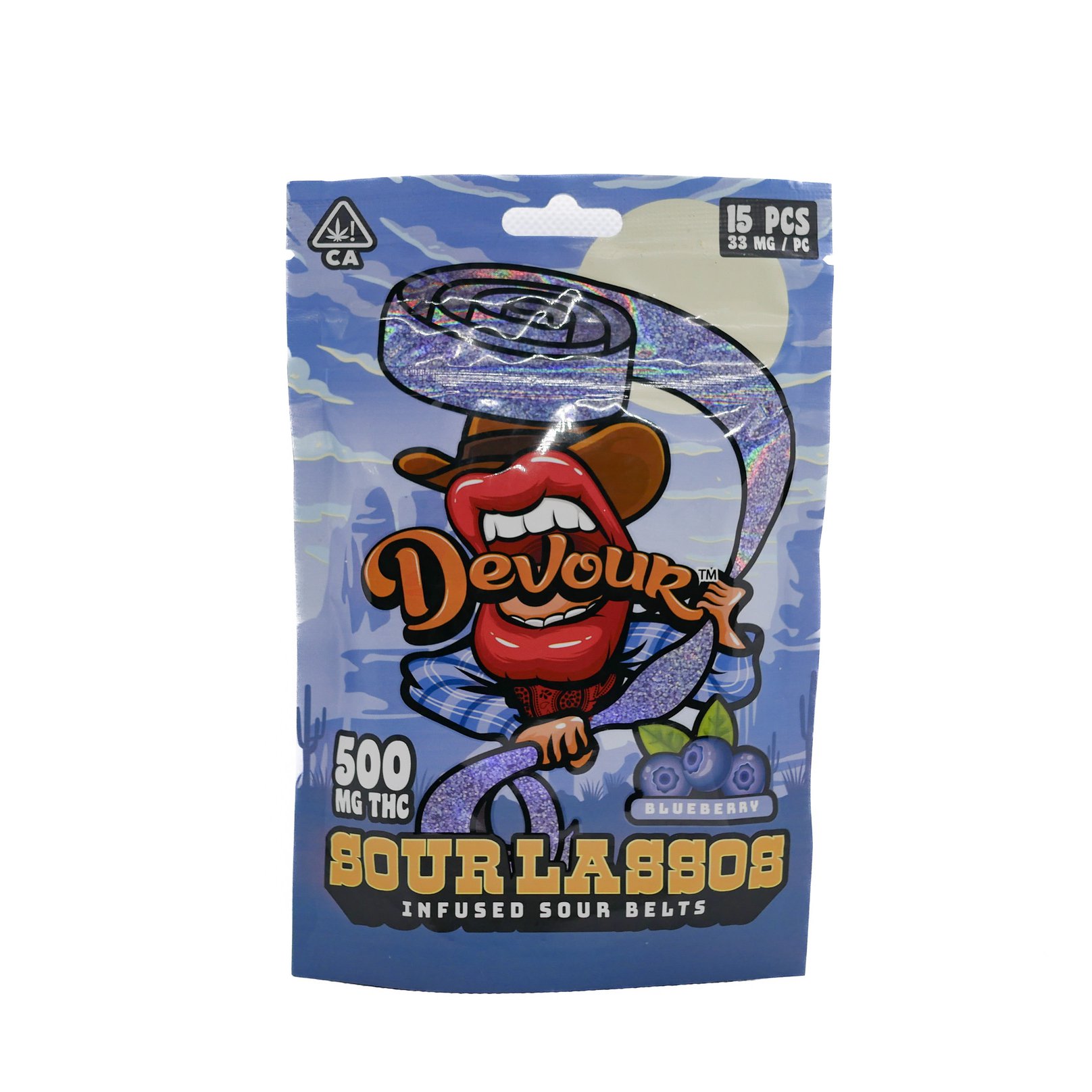 Devour: Sour Lassos 500MG