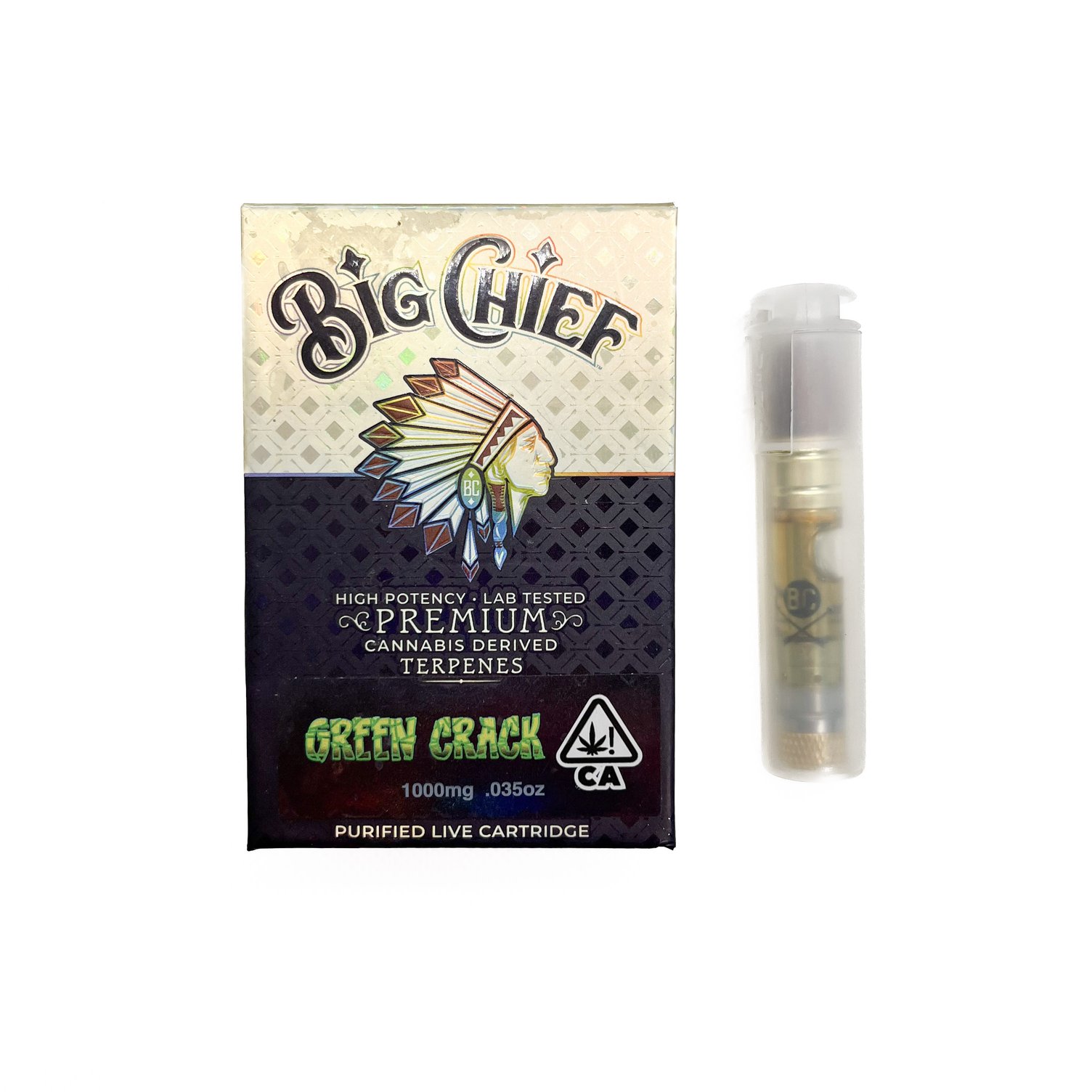 Big Chief Live Resin 1G Cartridge