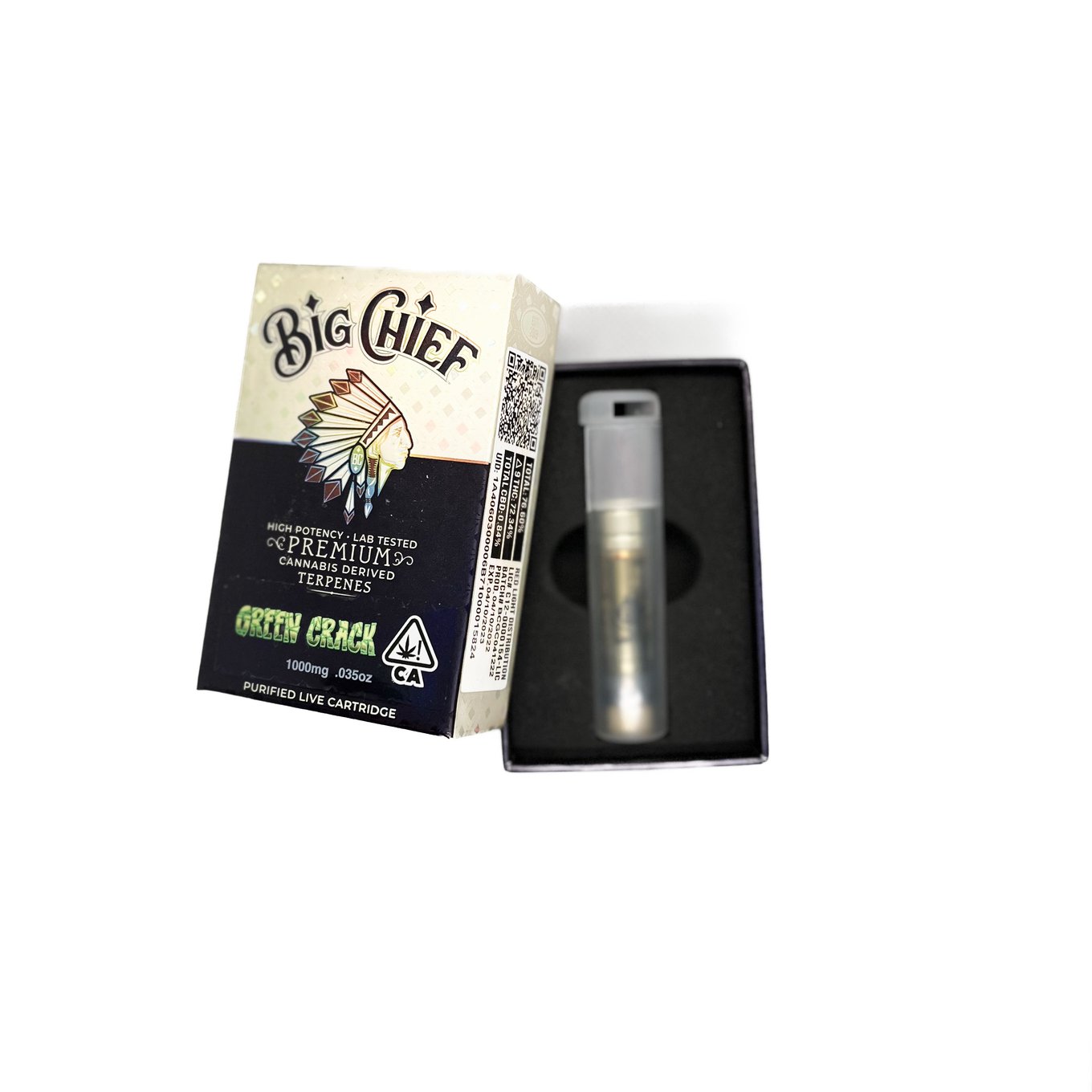 Big Chief Live Resin 1G Cartridge