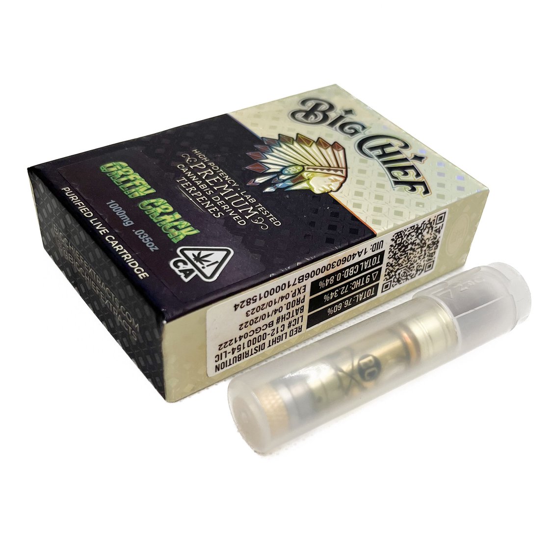 Big Chief Live Resin 1G Cartridge