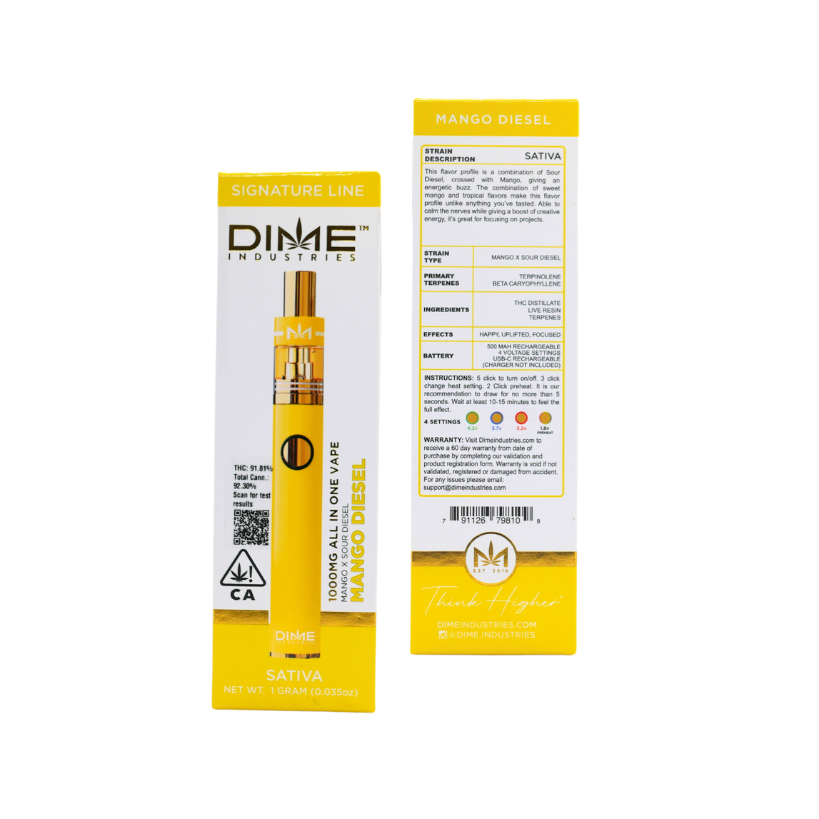 DIME 1G Disposable