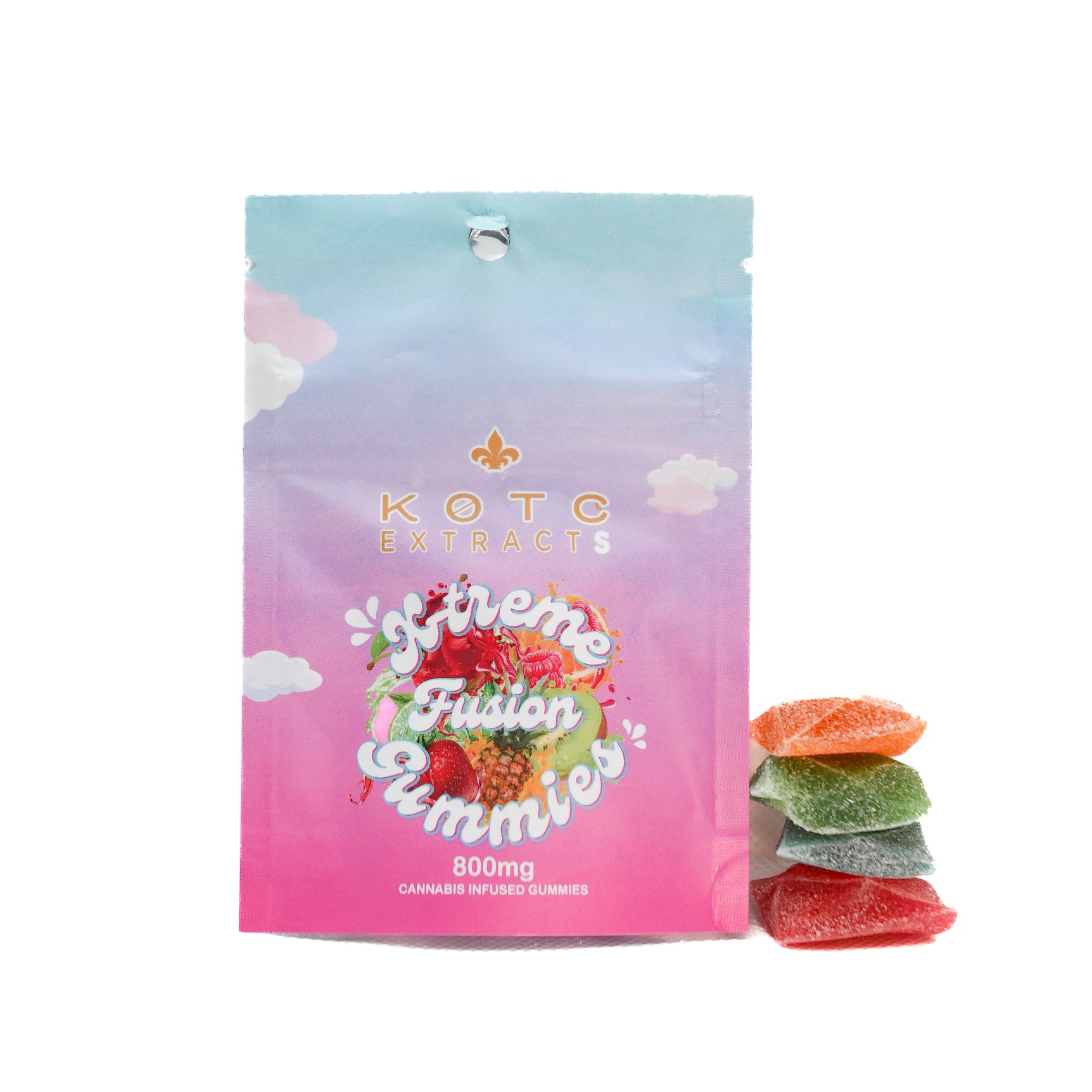 KOTC: X-Treme Fusion Gummies 800mg