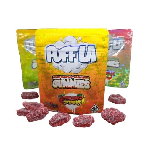 Puff LA: Live Rosin Gummies 500mg