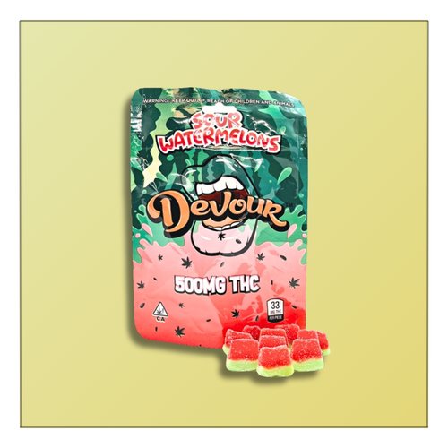 Devour: Sour Watermelon 500MG